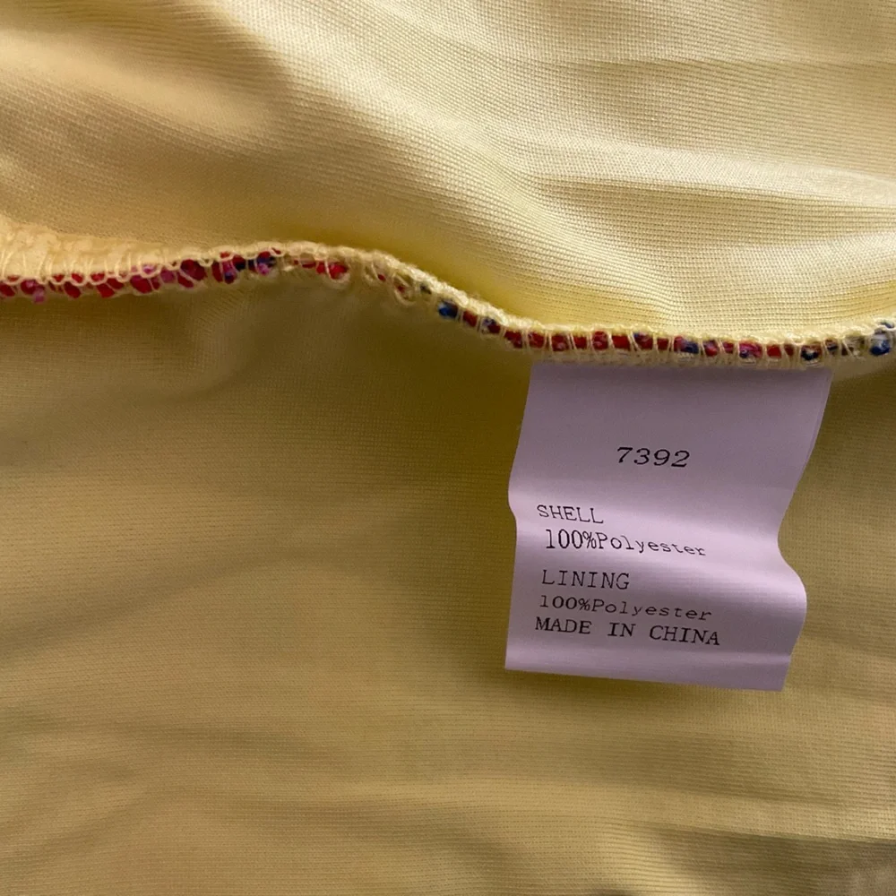 Sleeveless Slit long Dress by Fashion Sz L multicolor NWT - Picture 7 of 8